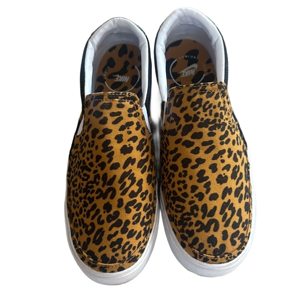 Nike Women's Court Legacy Leopard Slip-on Sneakers